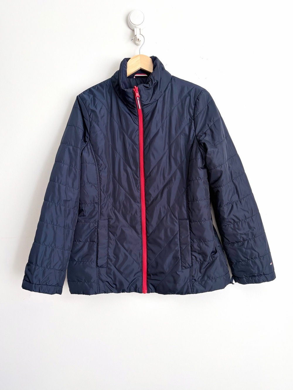 Tommy Hilfiger Quilted Jacket Collegiate L